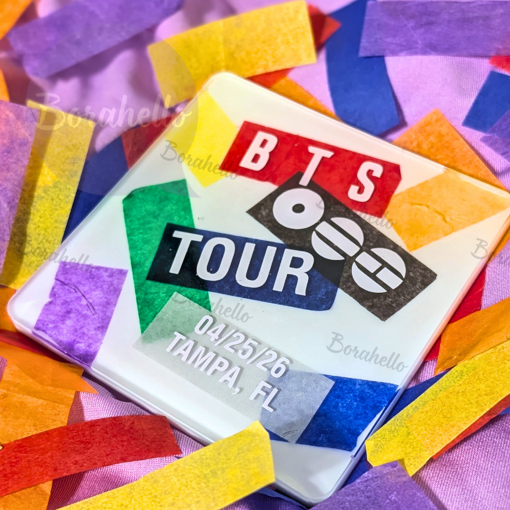PRE-ORDERS OPEN] BTS Arirang Tour Confetti Coaster – borahello