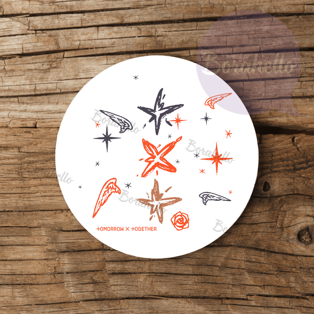 TXT minisode3 Tomorrow Ceramic Coaster