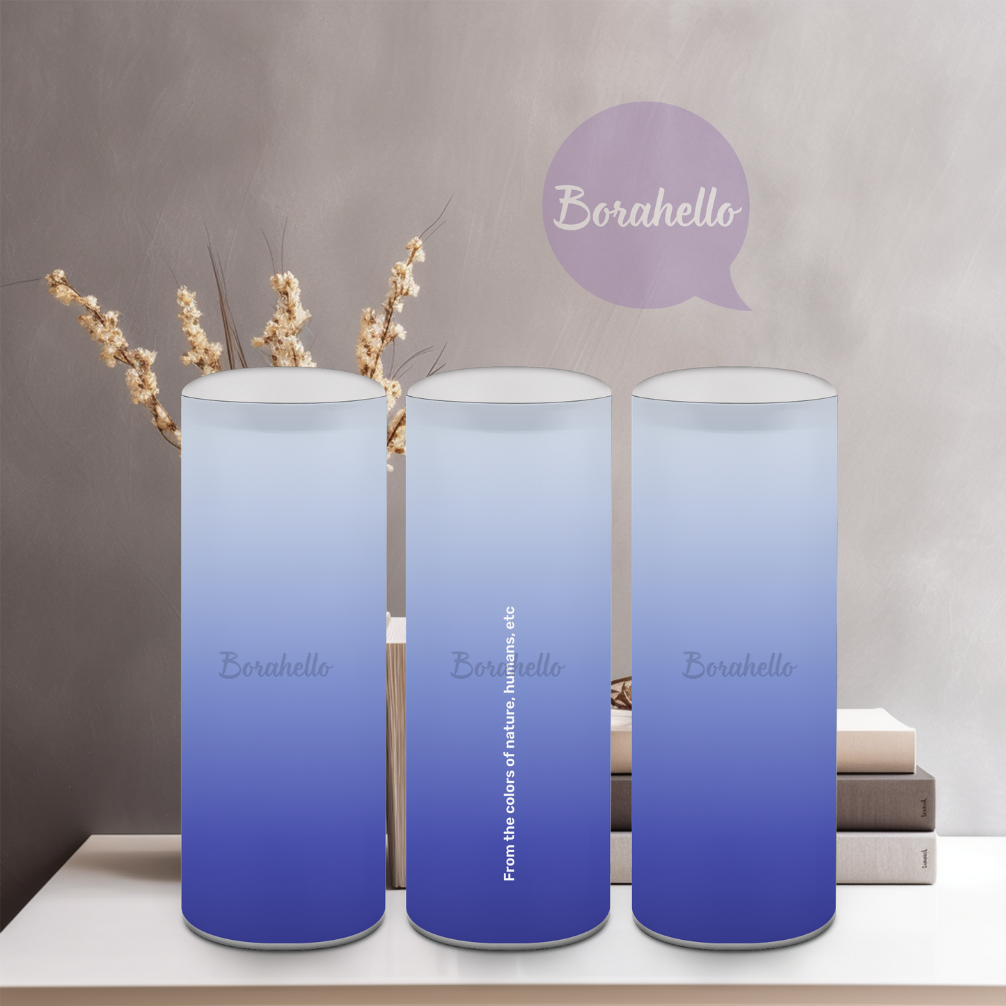 RM Indigo Glass Vase