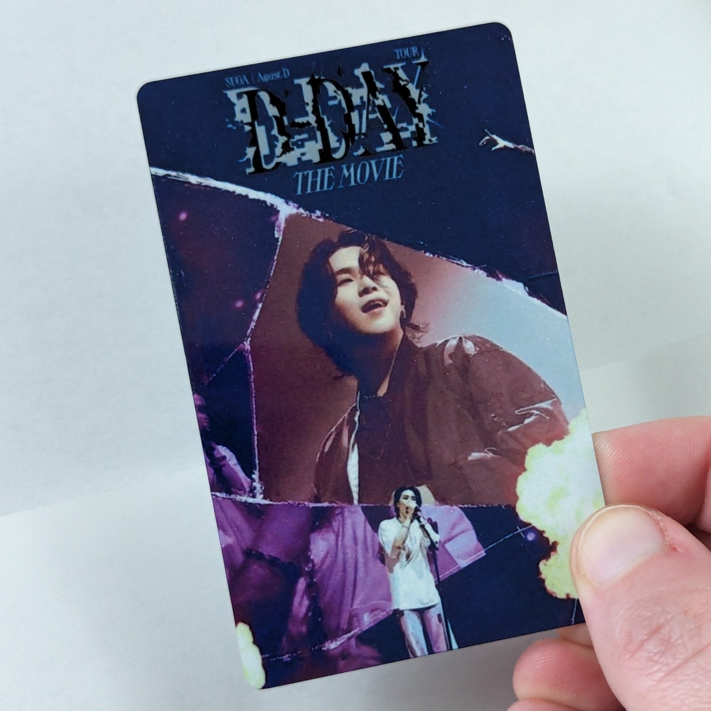 SUGA | Agust D TOUR 'D-DAY' THE MOVIE Edition Metal "Black Card" Photocard