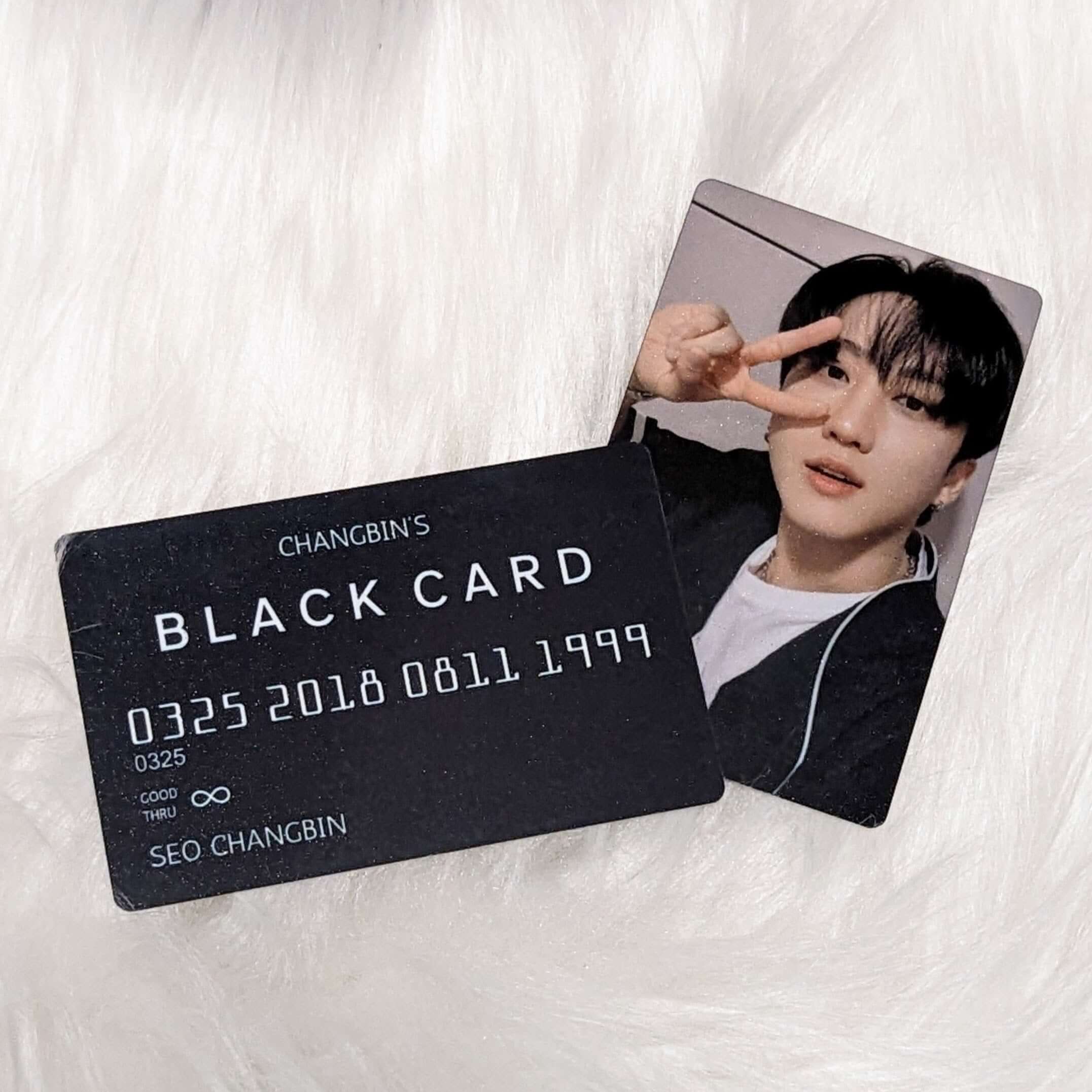 Metal Black Card Photocard (BTS) – borahello