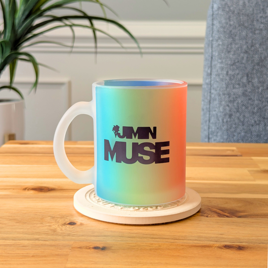 Jimin MUSE Glass Coffee Mug