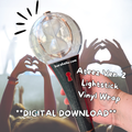 Ateez Ver. 2 Lightstick Wrap Template ** DIGITAL DOWNLOAD**