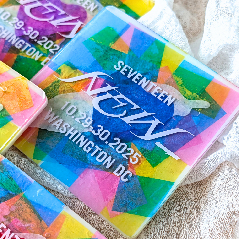 Seventeen New_ 2025 Tour Confetti Coaster