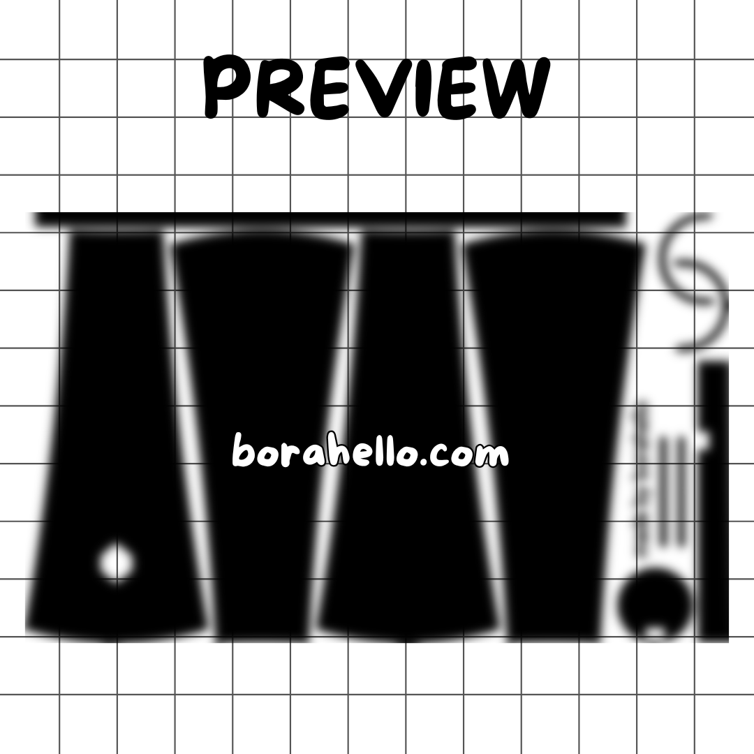 Ateez Ver. 3 Lightstick Wrap Template ** DIGITAL DOWNLOAD**