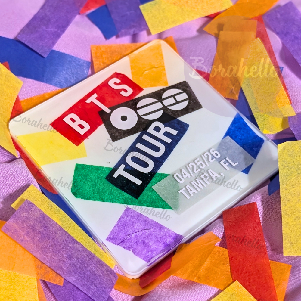 [PRE-ORDERS OPEN] BTS Arirang Tour Confetti Coaster