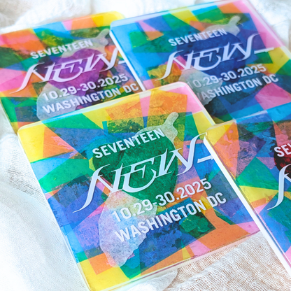 [PRE-ORDERS OPEN] Seventeen New_ 2025 Tour Confetti Coaster