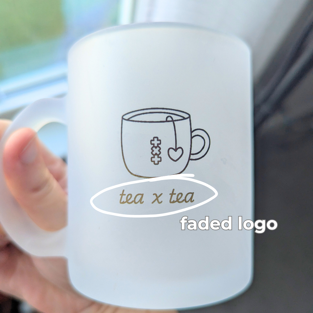 TXT Tea X Tea Glass Coffee & Tea Mug