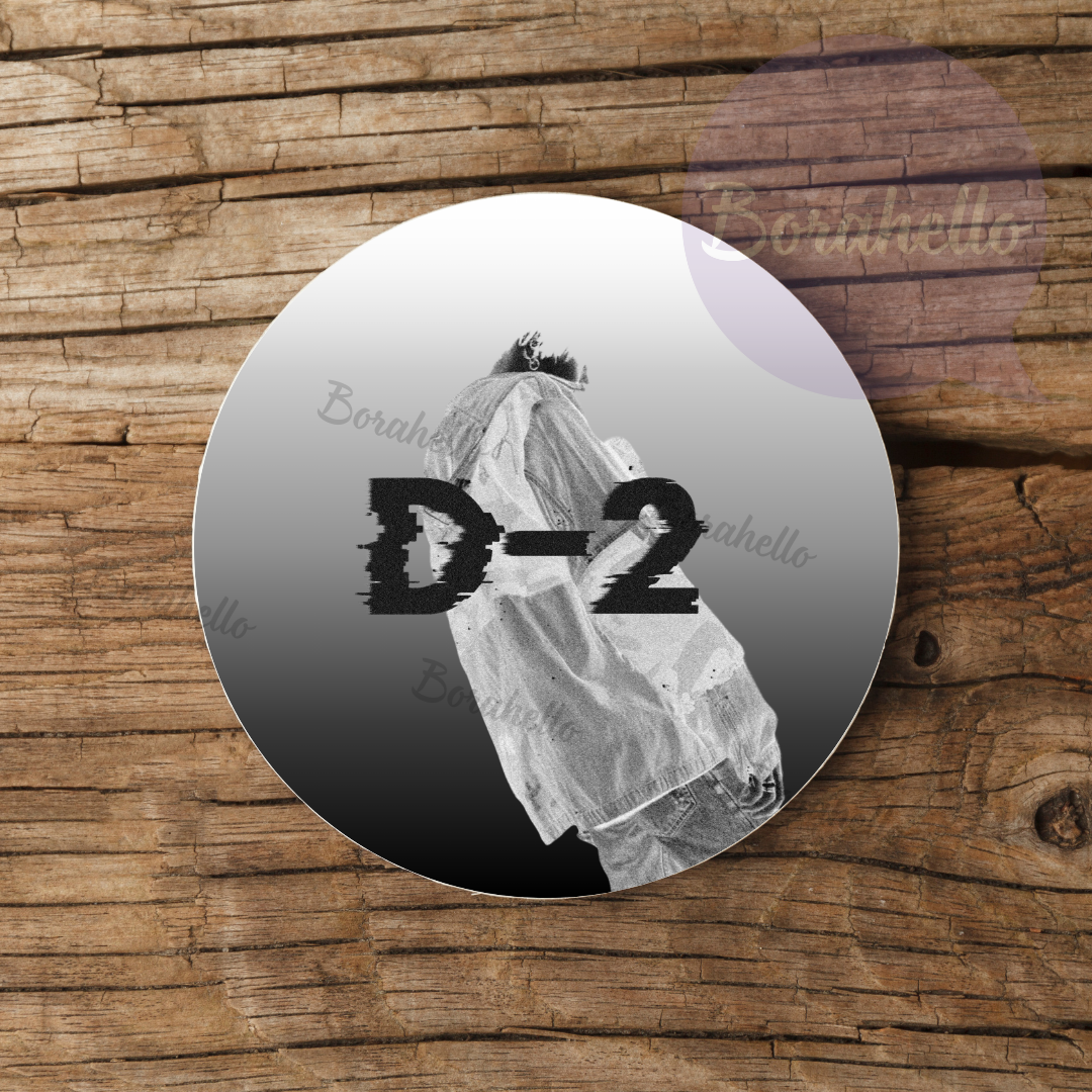 Suga / Agust D / Yoongi D-2 Ceramic Coaster