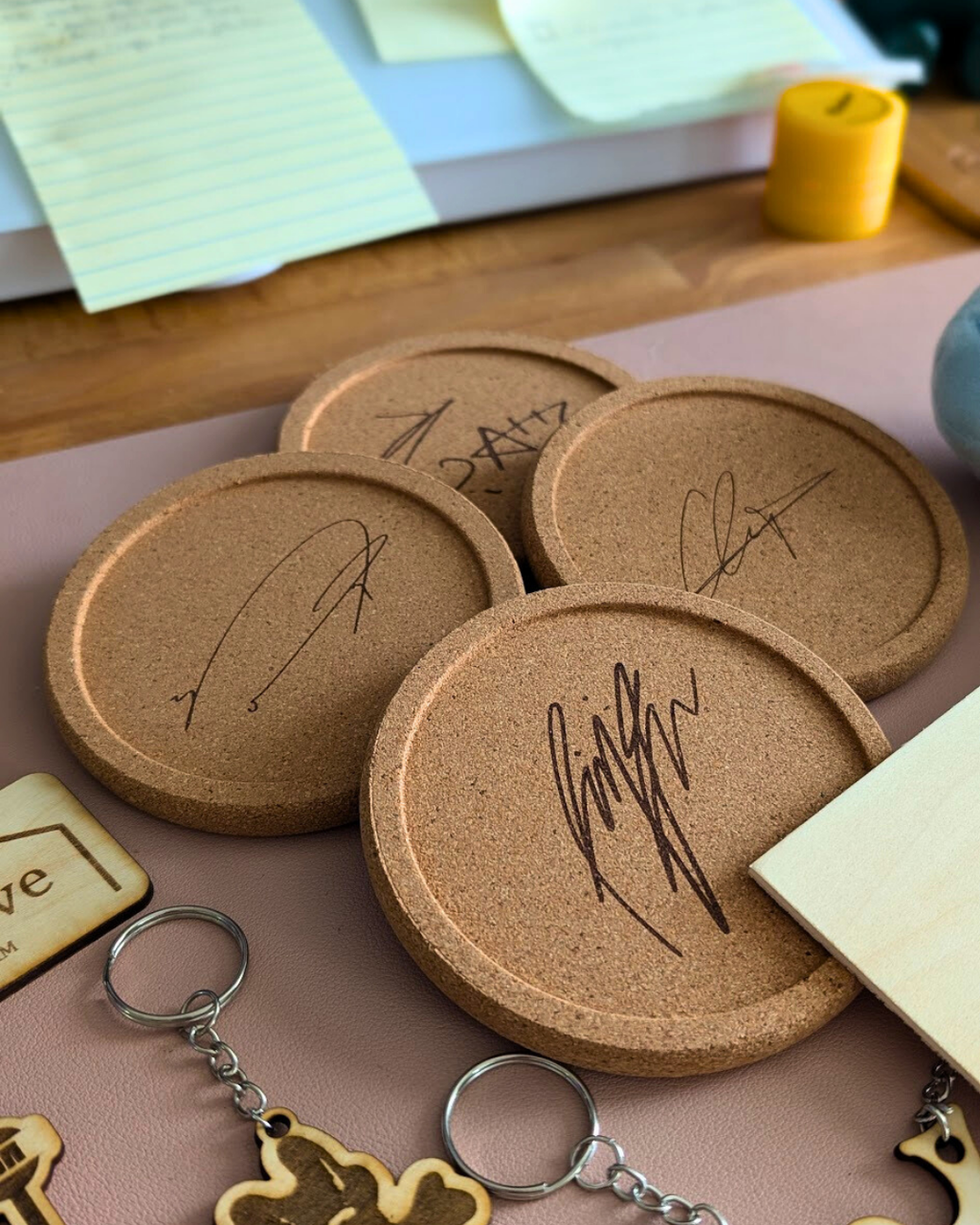 Seventeen Signature Coasters