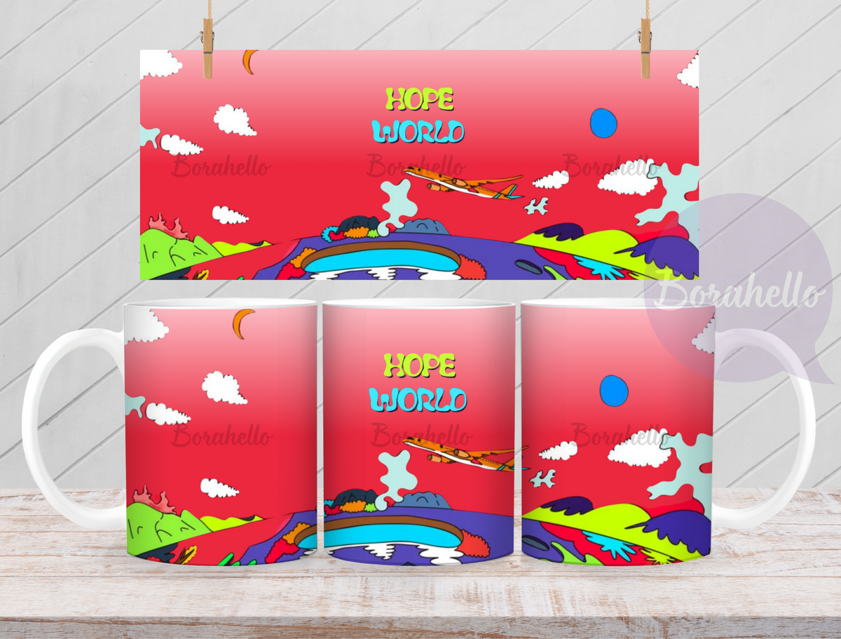 J-Hope Hope World Ceramic Coffee Mug