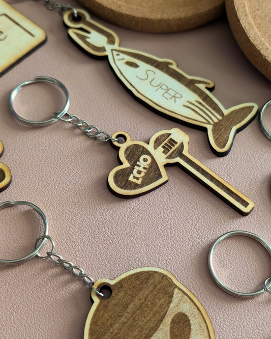 Jin Echo Lollipop Keychain