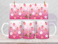 J-Hope Berry Berry Strawberry Ceramic Coffee Mug