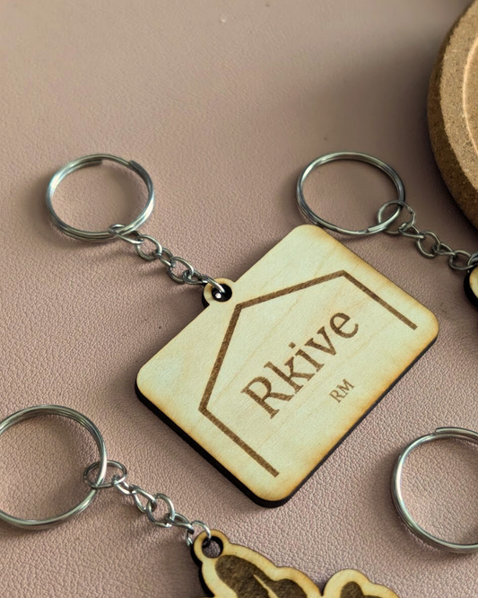 RM Rkive Studio Sign Keychain