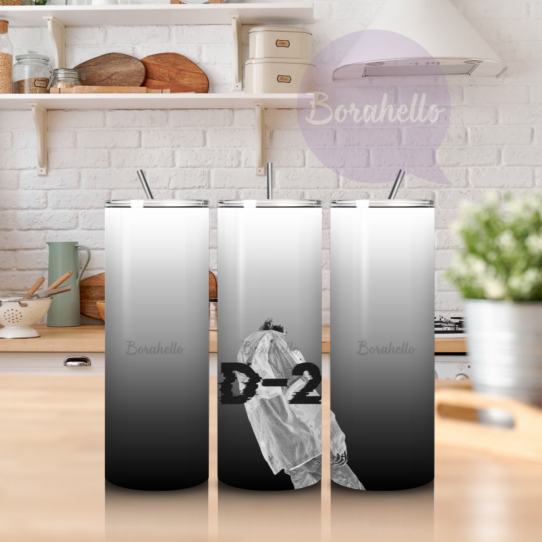 Suga / Agust D / Yoongi D-2 Stainless Steel Tumbler