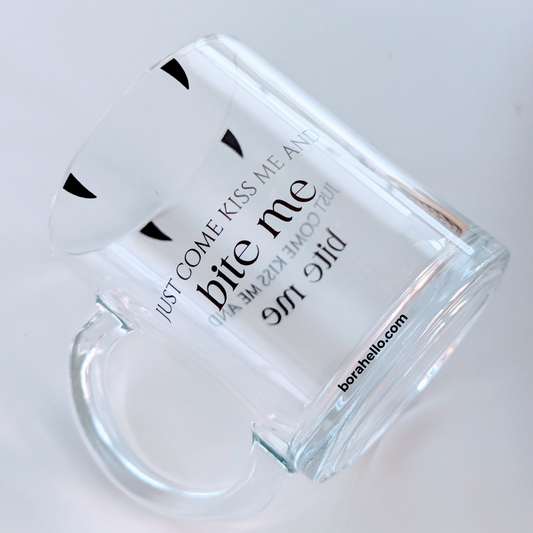 Enhypen Bite Me Glass Coffee Mug