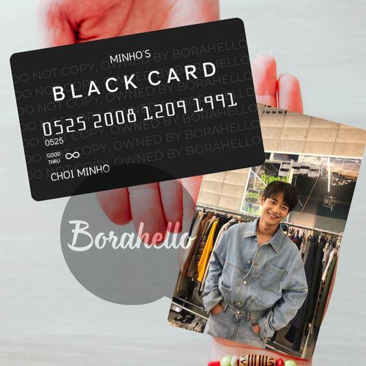 SHINee Metal "Black Card" Photocard