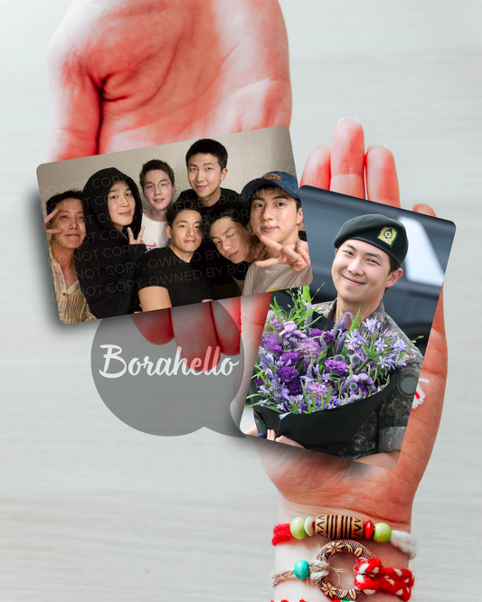 BTS Military Discharge Metal Photocards