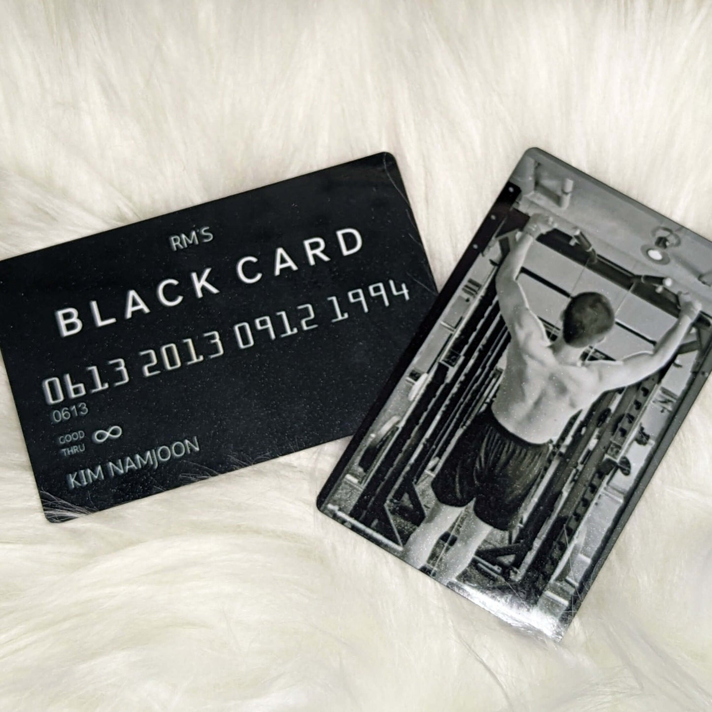 Metal "Black Card" Photocard (BTS - "Chapter 2" Version) | Photocard | borahello