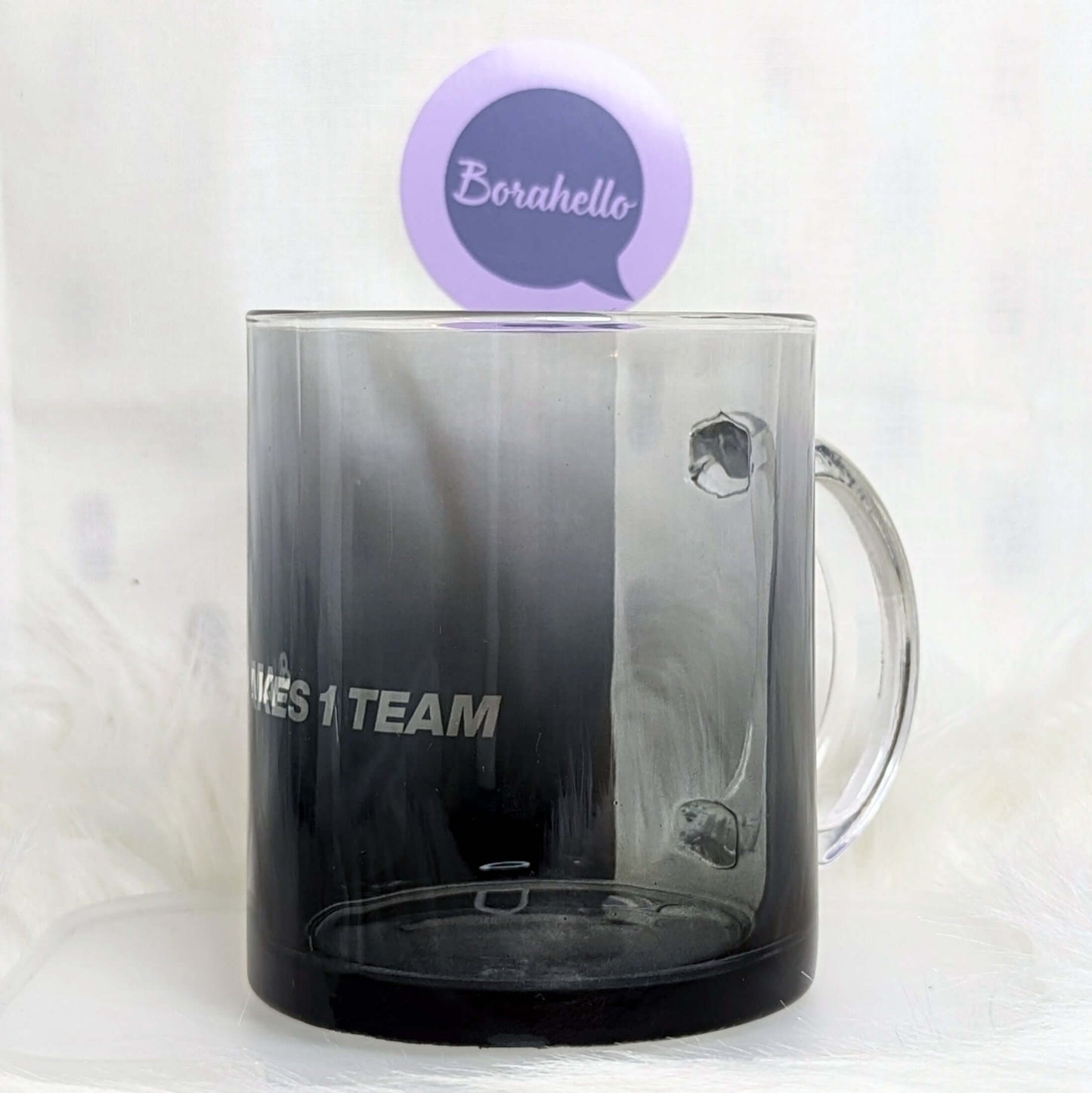 Ateez "8 Makes 1 Team" Glass Coffee Mug | Mug | borahello