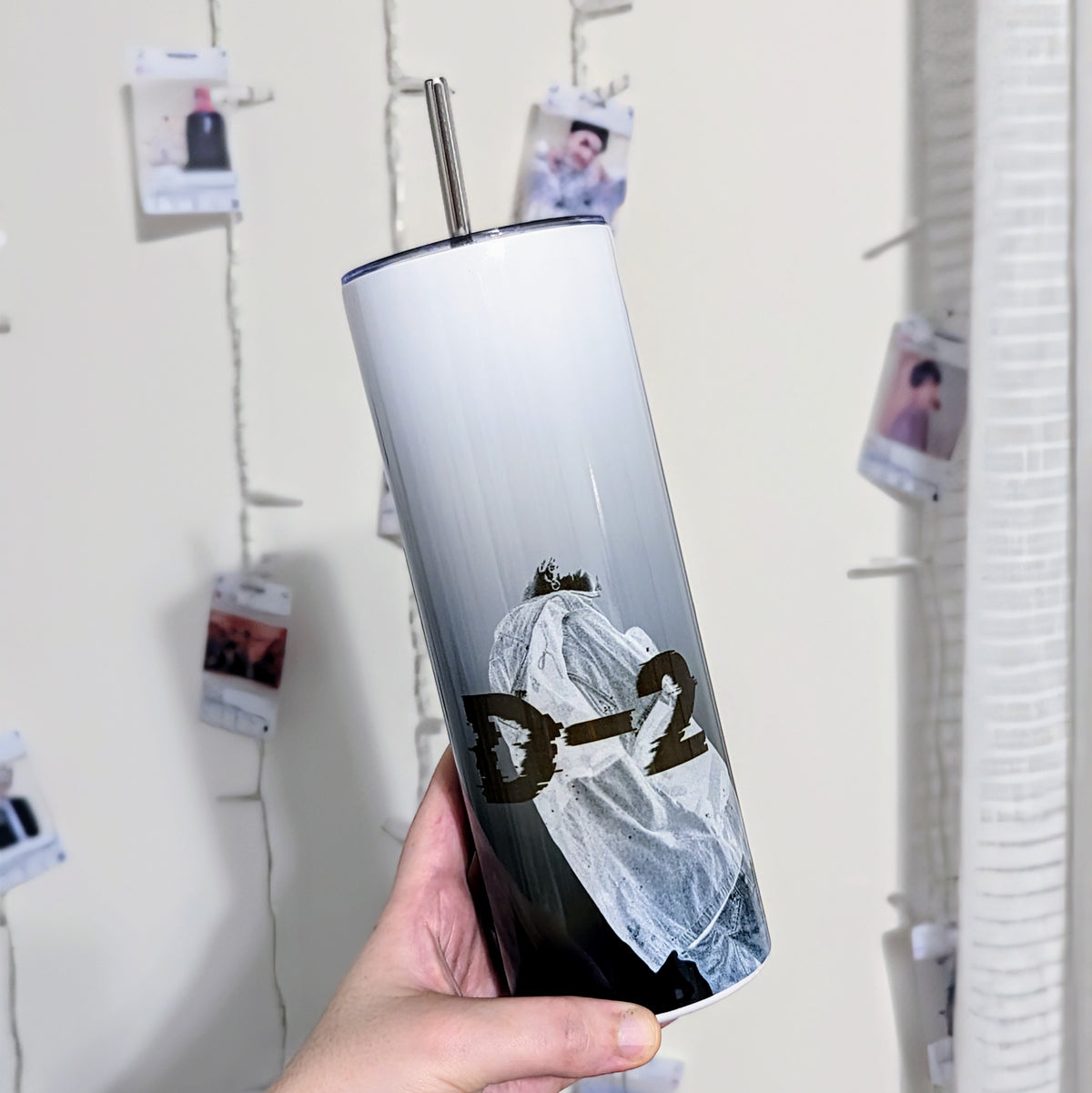 Suga / Agust D / Yoongi D-2 Stainless Steel Tumbler