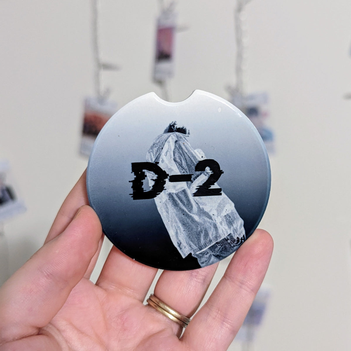Suga / Agust D / Yoongi D-2 Ceramic Coaster