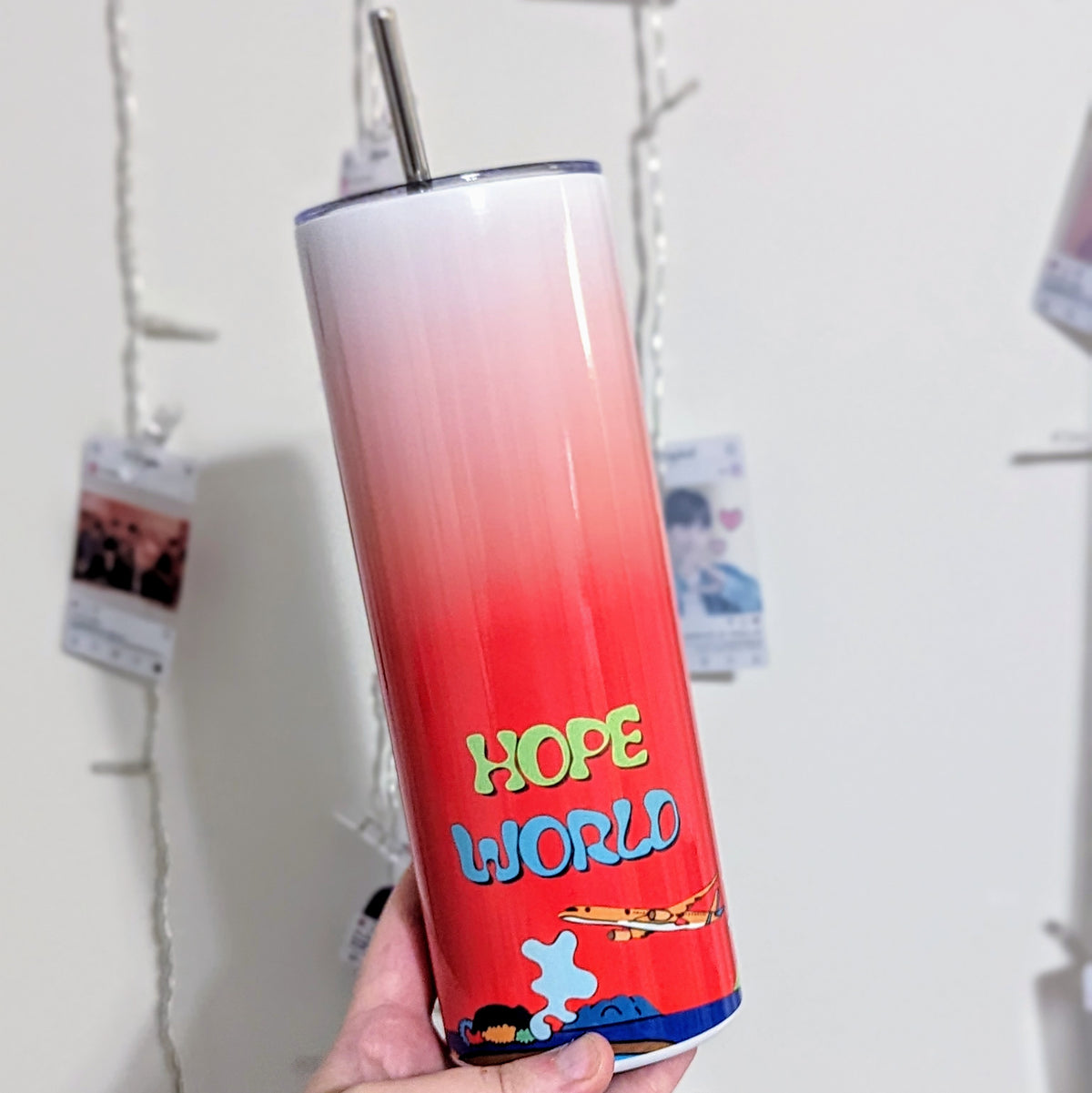 J-Hope Hope World Stainless Steel Tumbler
