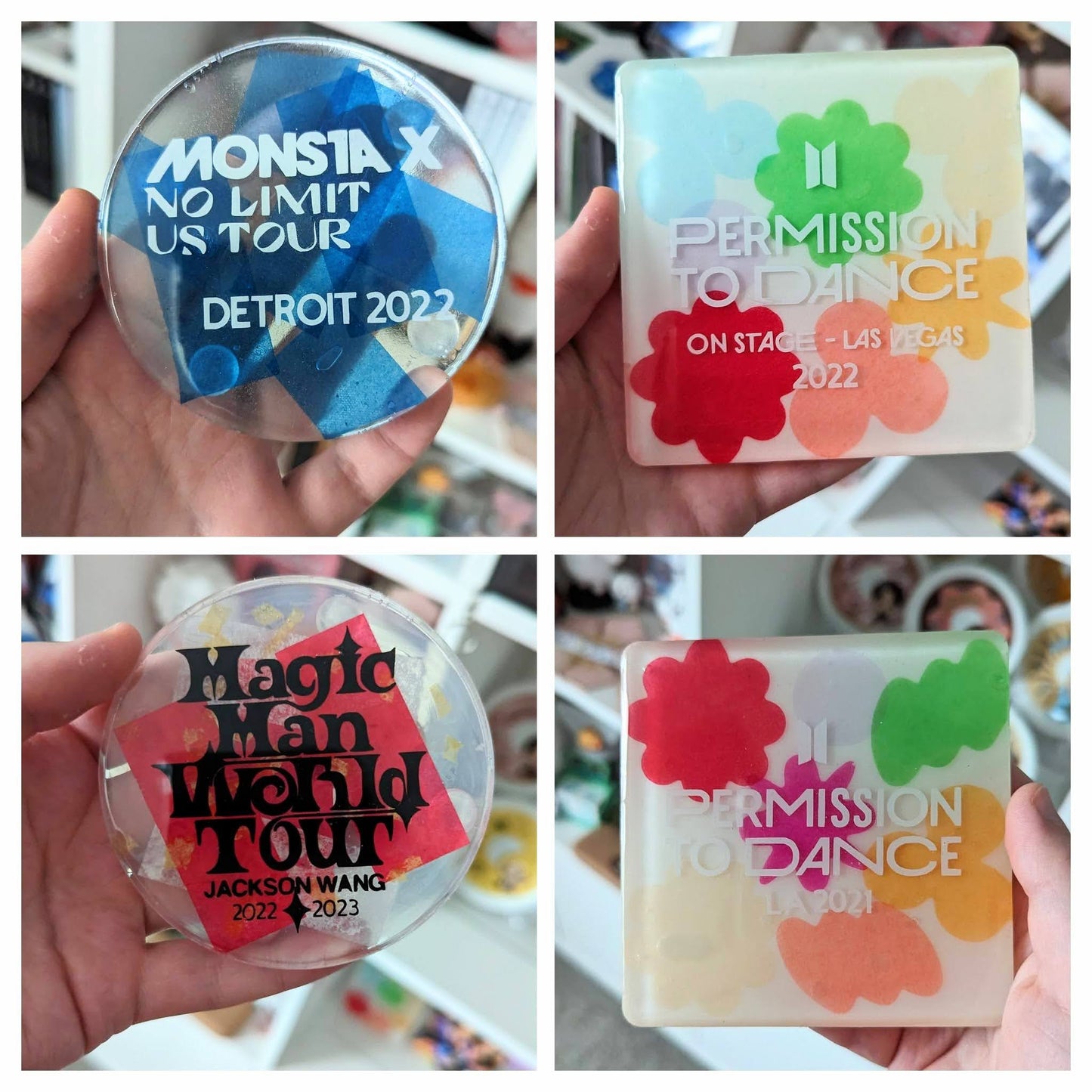 Custom Resin Coaster | Coaster | borahello