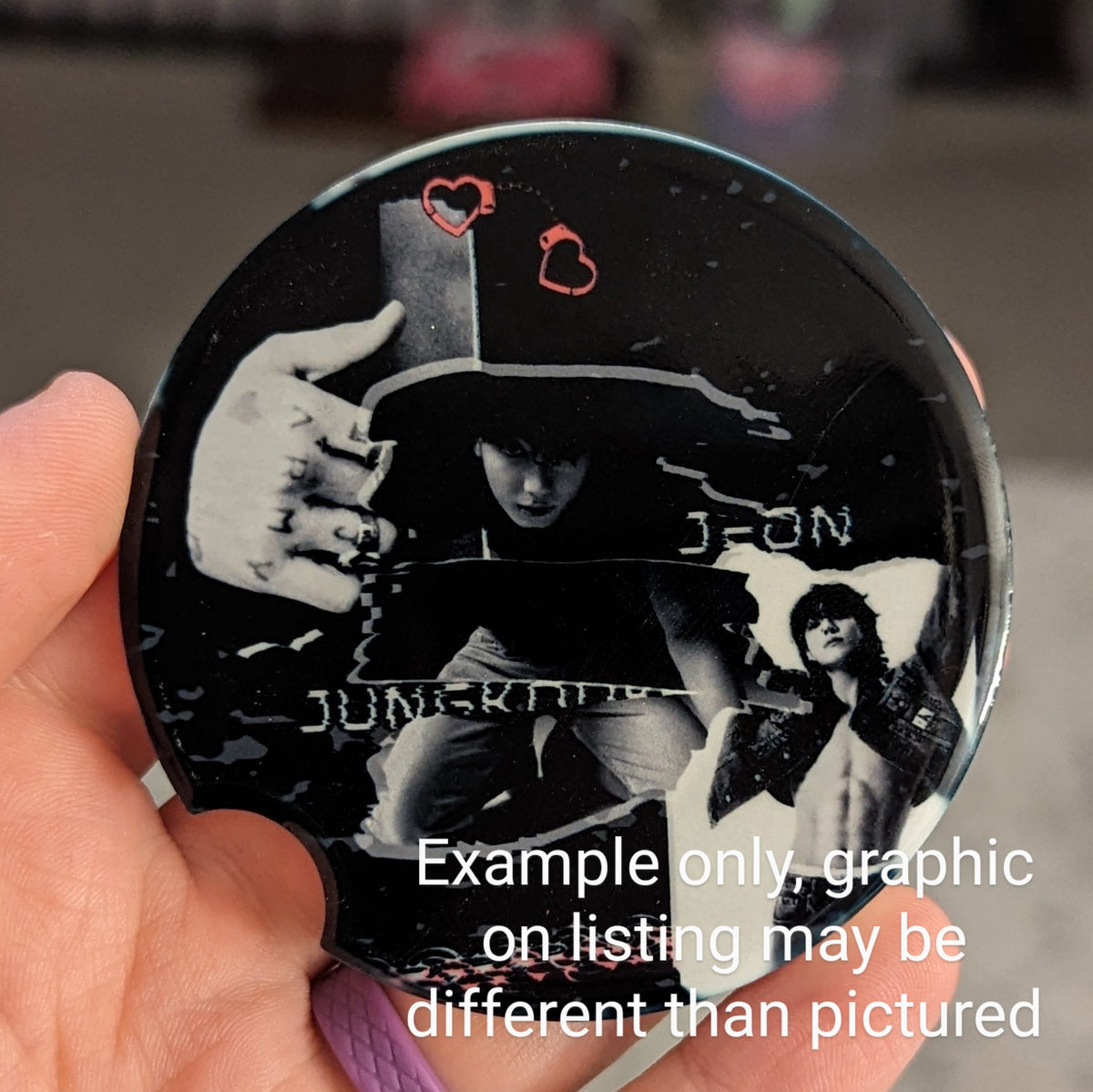 Custom Ceramic Coaster (Regular & Car coasters available) | Coaster | borahello
