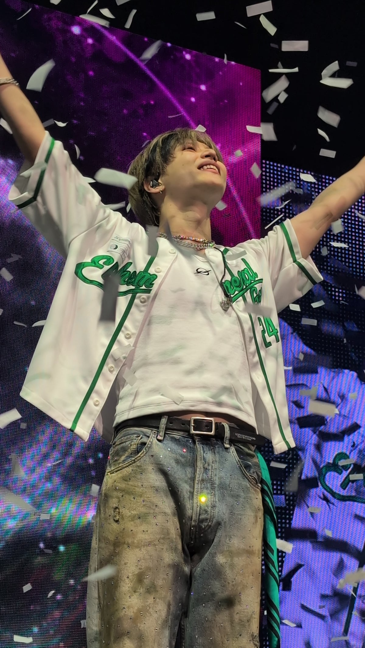 Taemin Ephemeral Gaze 2024-2025 Tour Confetti Coaster