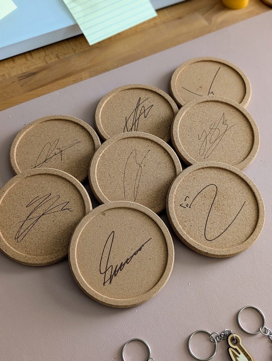 Stray Kids Signature Coasters