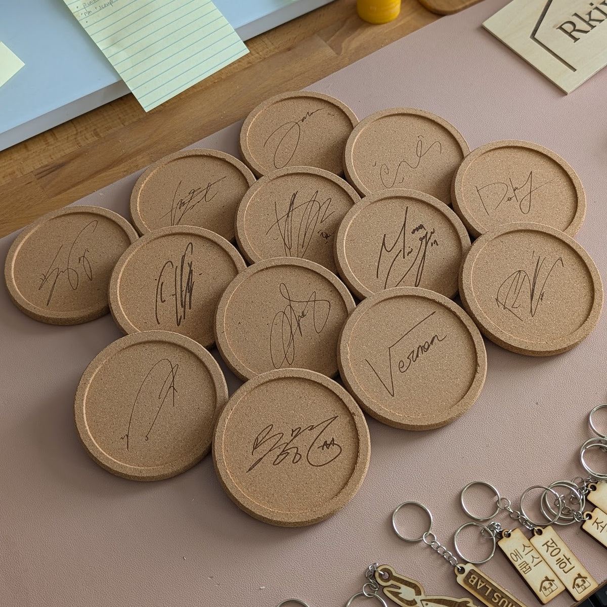 Seventeen Signature Coasters