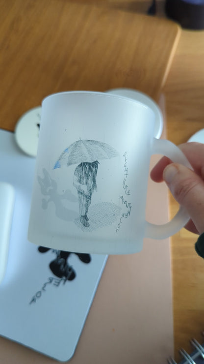 RM Mono + RPWP Glass Coffee Mug