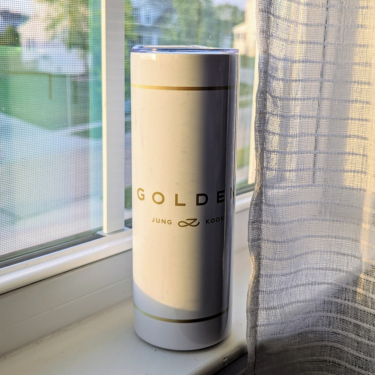 JK Golden Stainless Steel Tumbler