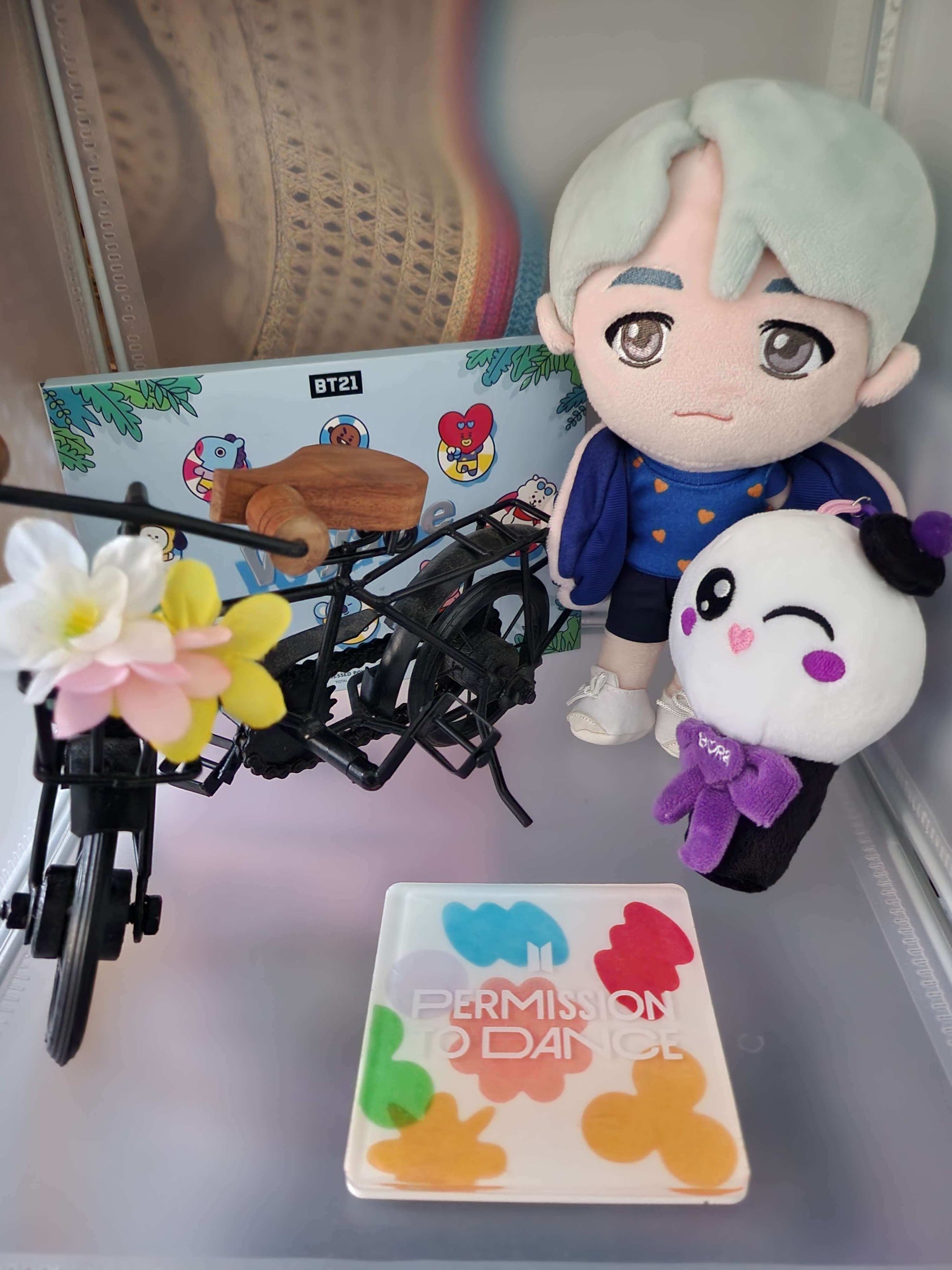 BTS PTD Confetti Coaster (Square) | Coaster | borahello