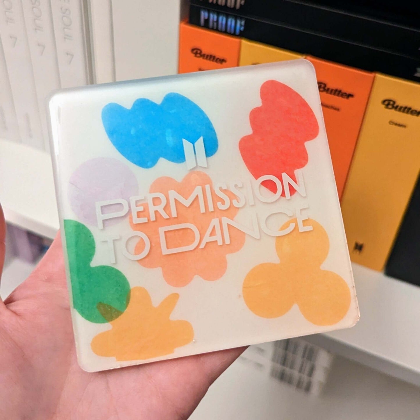 BTS PTD Confetti Coaster (Square) | Coaster | borahello