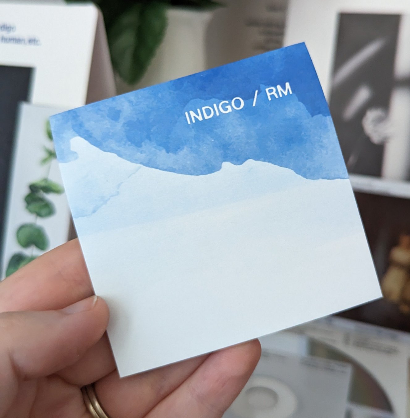 RM "Indigo" Sticky Notes | Sticky Notes | borahello