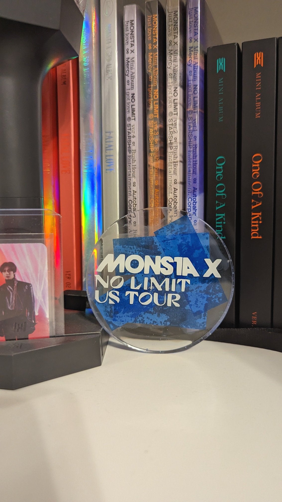 Monsta X No Limit Tour Confetti Coaster | Coaster | borahello